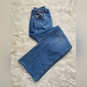 Garage Wide Leg Jean High Rise Leona Blue